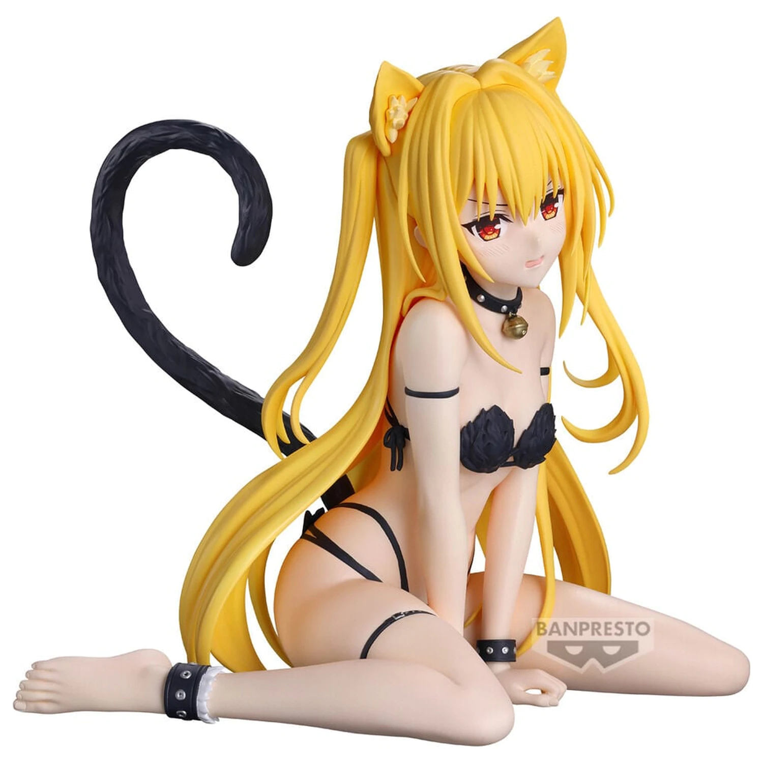 To Loveru Darkness Konjiki no Yami Sitting Nyarls Collection figure 13cm product photo
