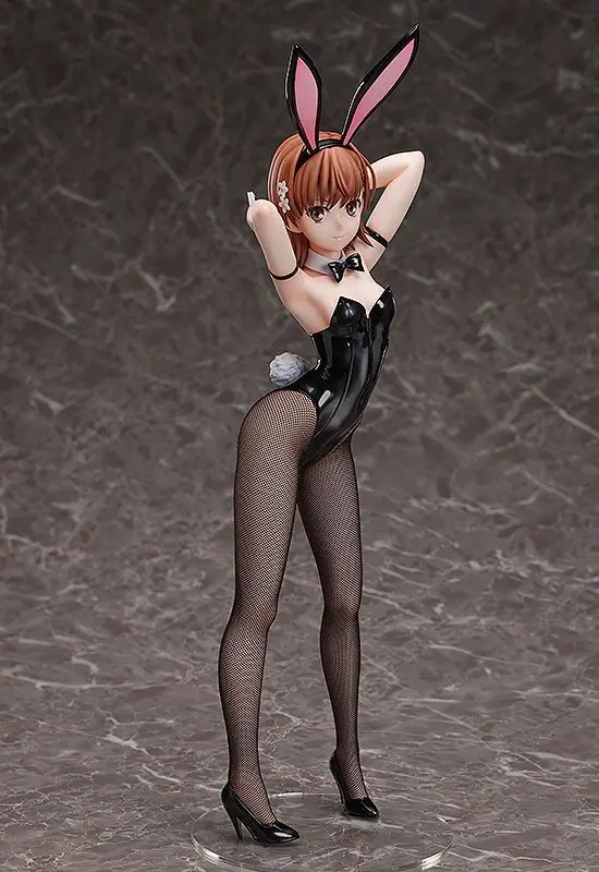 Toaru Kagaku no Railgun T PVC Statue 1/4 Mikoto Misaka Bunny Version 2nd 45 cm product photo
