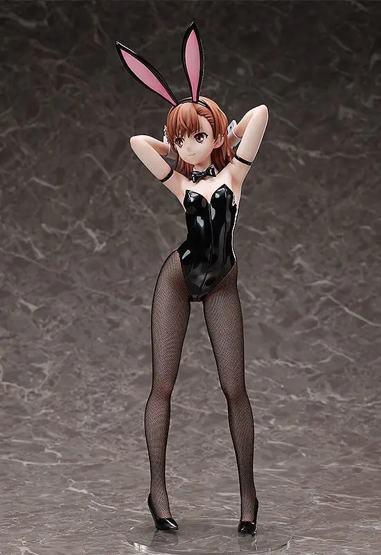 Toaru Kagaku no Railgun T PVC Statue 1/4 Mikoto Misaka Bunny Version 2nd 45 cm product photo