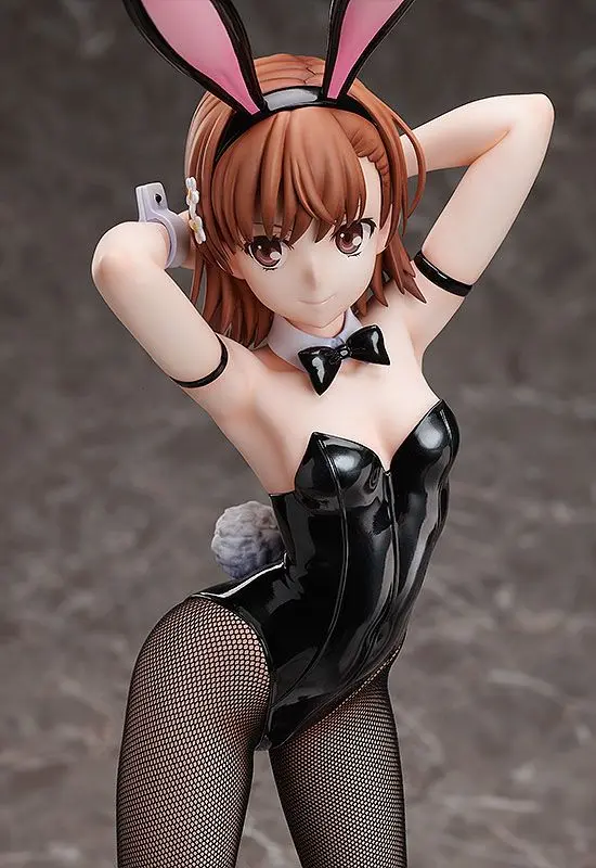Toaru Kagaku no Railgun T PVC Statue 1/4 Mikoto Misaka Bunny Version 2nd 45 cm product photo