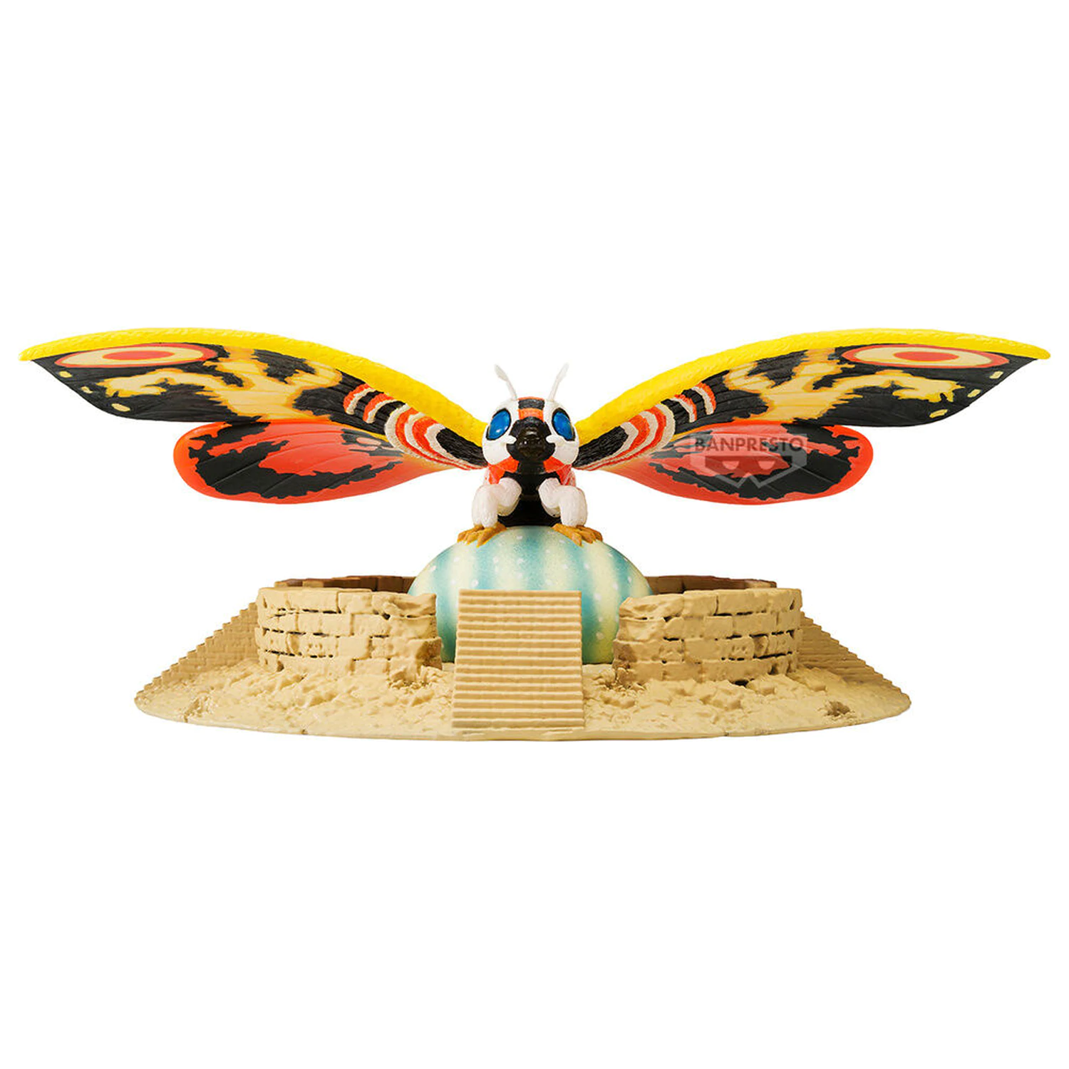 Toho Monster Series Art Vignette Mothra 1996 figure 5cm product photo