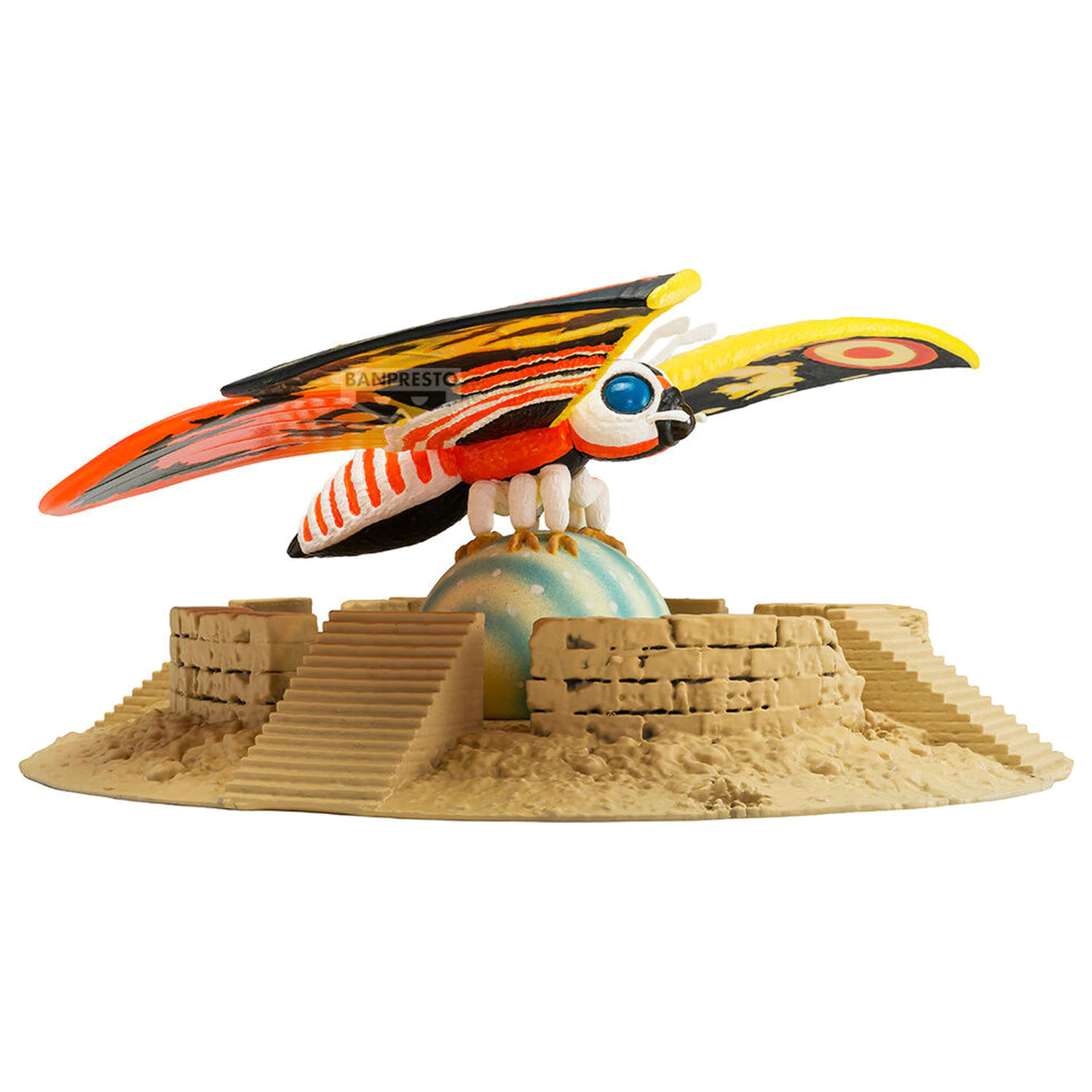 Toho Monster Series Art Vignette Mothra 1996 figure 5cm product photo