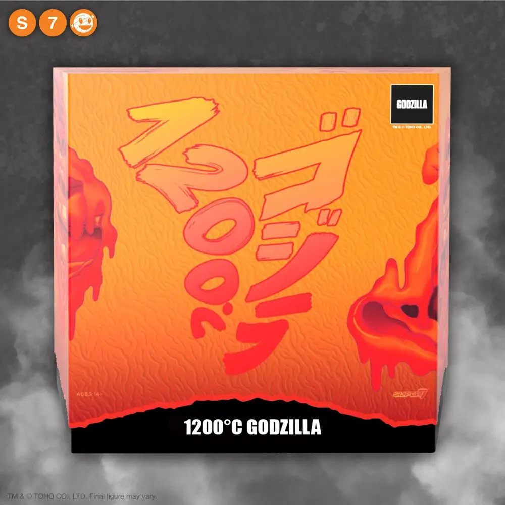 Toho Ultimates Action Figure 1200ºC Godzilla 21 cm product photo