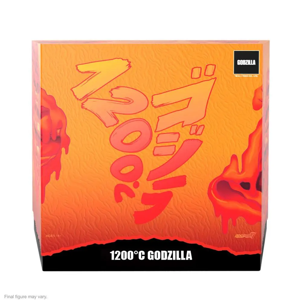 Toho Ultimates Action Figure 1200ºC Godzilla 21 cm product photo