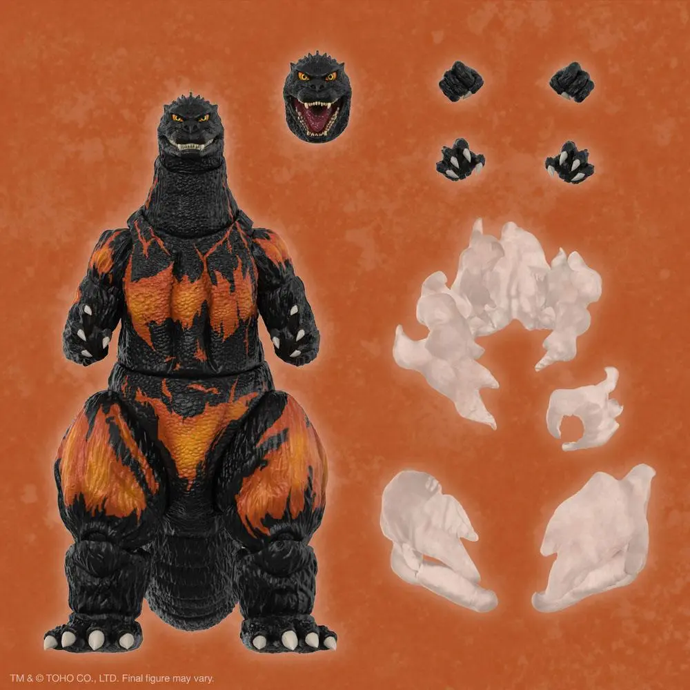 Toho Ultimates Action Figure Burning Godzilla 1995 20 cm termékfotó