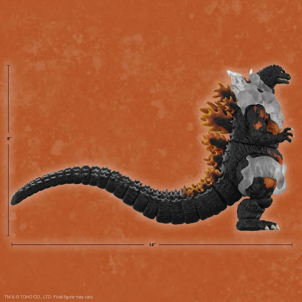 Toho Ultimates Action Figure Burning Godzilla 1995 20 cm termékfotó