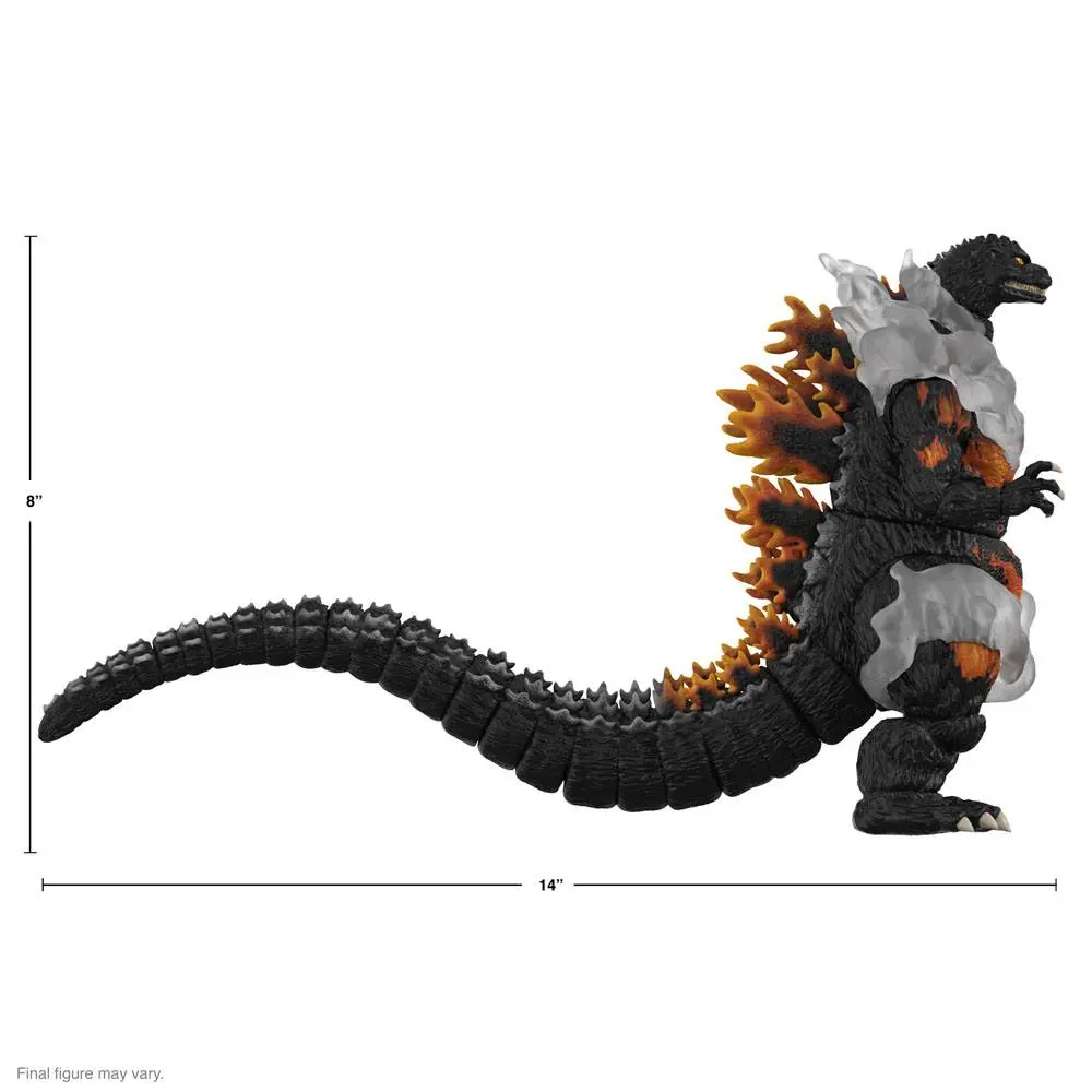 Toho Ultimates Action Figure Burning Godzilla 1995 20 cm termékfotó