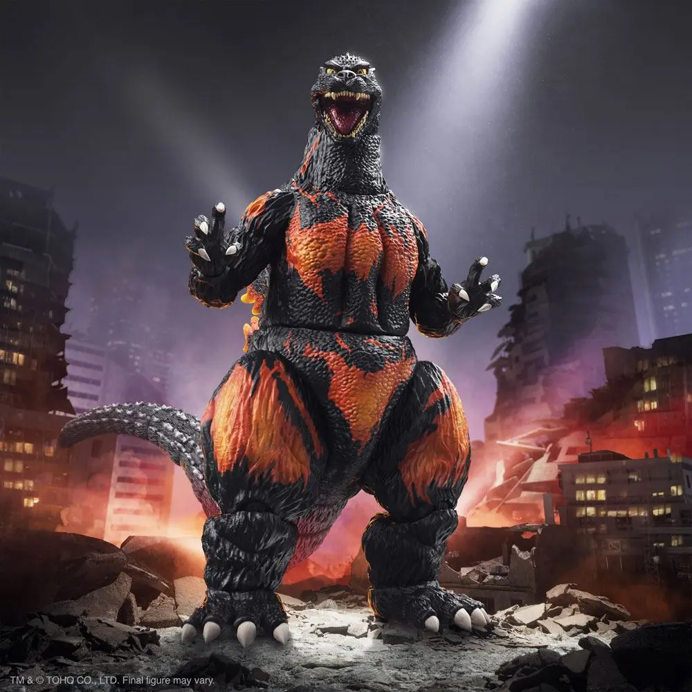 Toho Ultimates Action Figure Burning Godzilla 1995 20 cm termékfotó