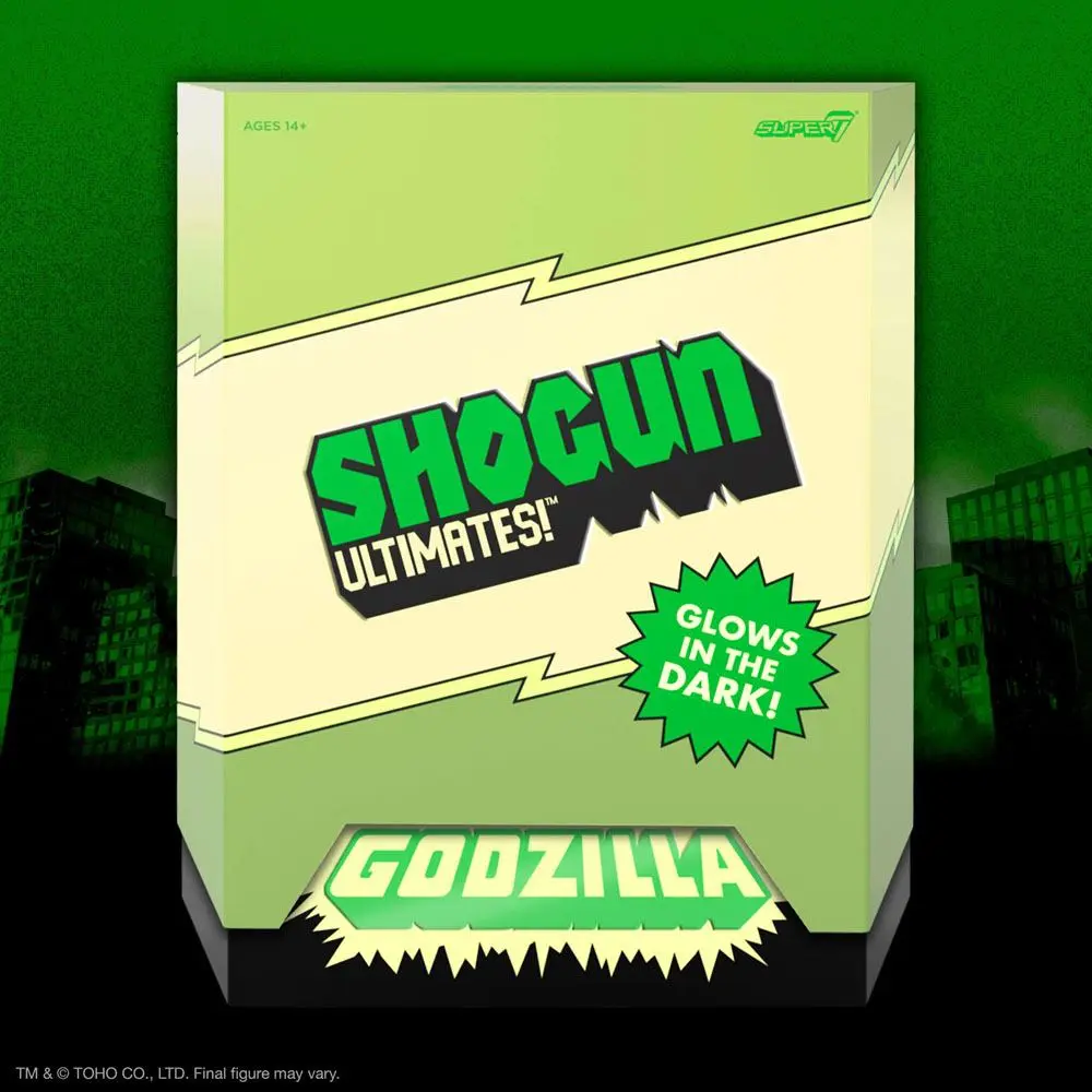 Toho Ultimates Action Figure Shogun Godzilla (Glow) 20 cm product photo