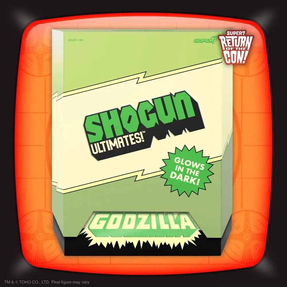 Toho Ultimates Action Figure Shogun Godzilla (Glow) 20 cm product photo