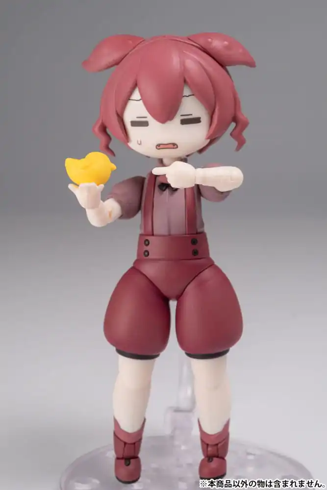 Tohoku Zunko Plastic Model Kit 1/12 Plafia Ankomon Mini Figure Set 10 cm product photo