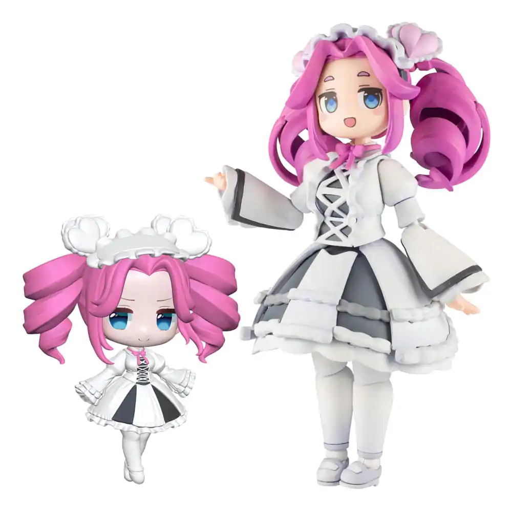 Tohoku Zunko Plastic Model Kit 1/12 Plafia Shikoku Metan Mini Figure Set 12 cm product photo