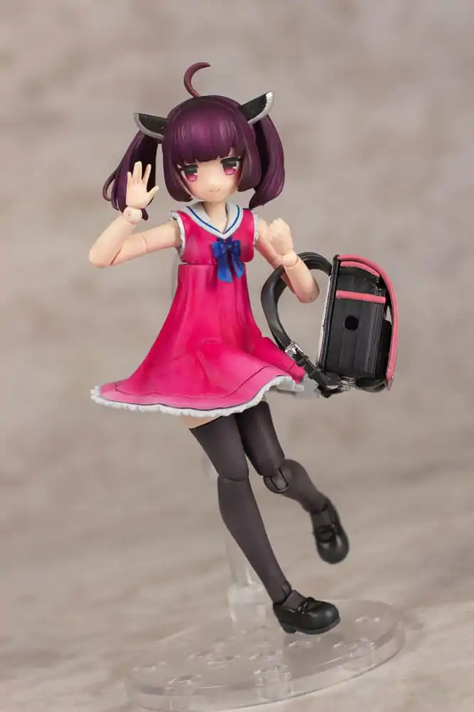 Tohoku Zunko Plastic Model Kit 1/12 Plafia Tohoku Kiritan Mini Figure Set 12 cm product photo