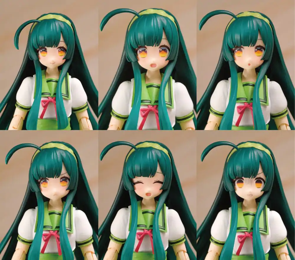 Tohoku Zunko Plastic Model Kit 1/12 Plafia Tohoku Zunko Mini Figure Set 13 cm product photo