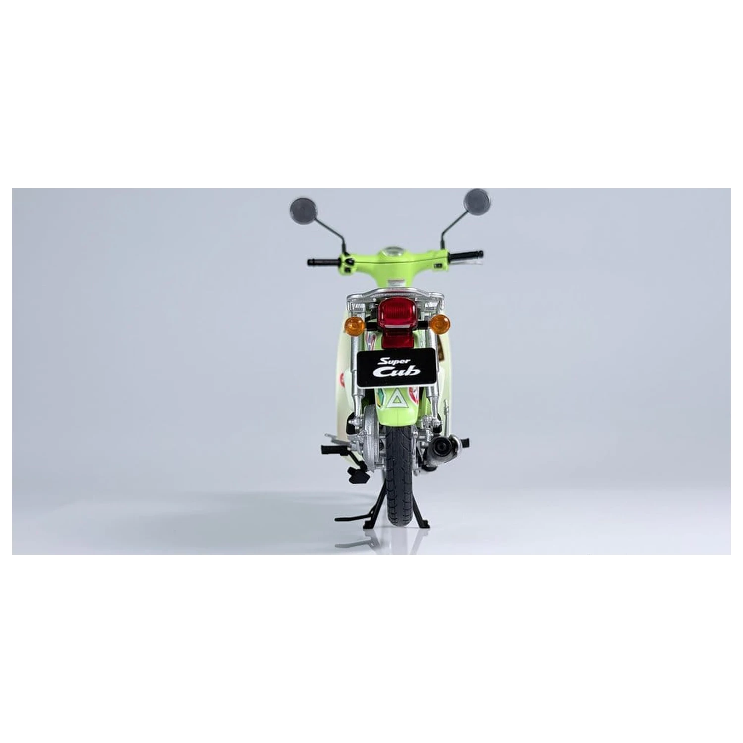 Tohoku Zunko/Zundamon Project Plastic Model Kit 1/12 Honda Super Cub Zundamon Edition 11 cm product photo