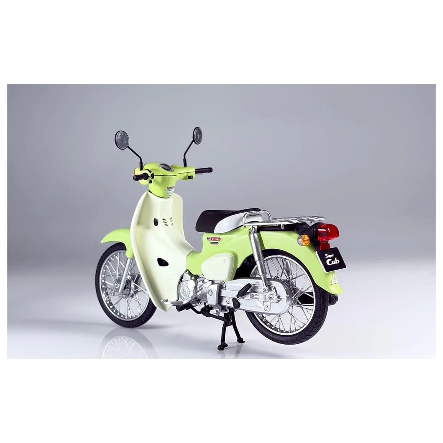 Tohoku Zunko/Zundamon Project Plastic Model Kit 1/12 Honda Super Cub Zundamon Edition 11 cm product photo