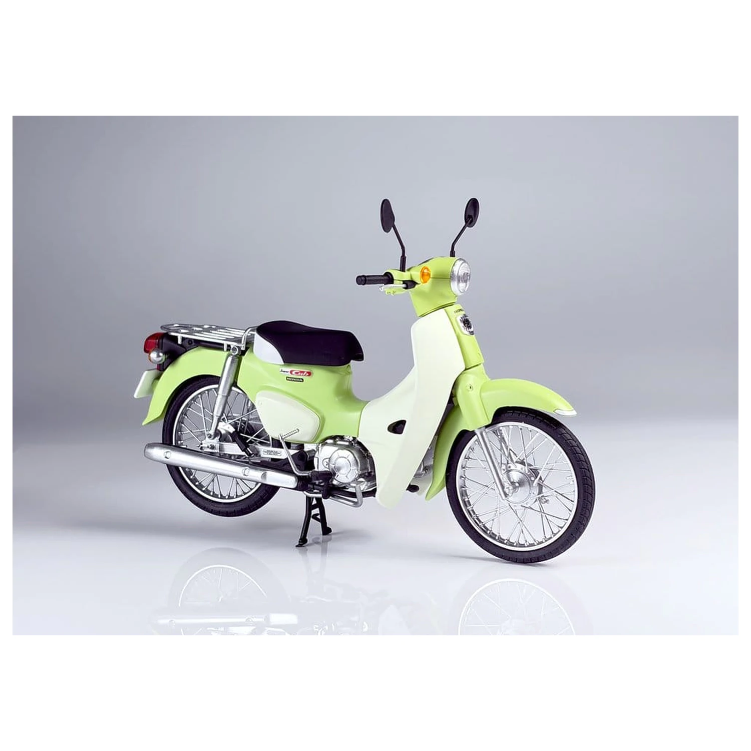 Tohoku Zunko/Zundamon Project Plastic Model Kit 1/12 Honda Super Cub Zundamon Edition 11 cm product photo