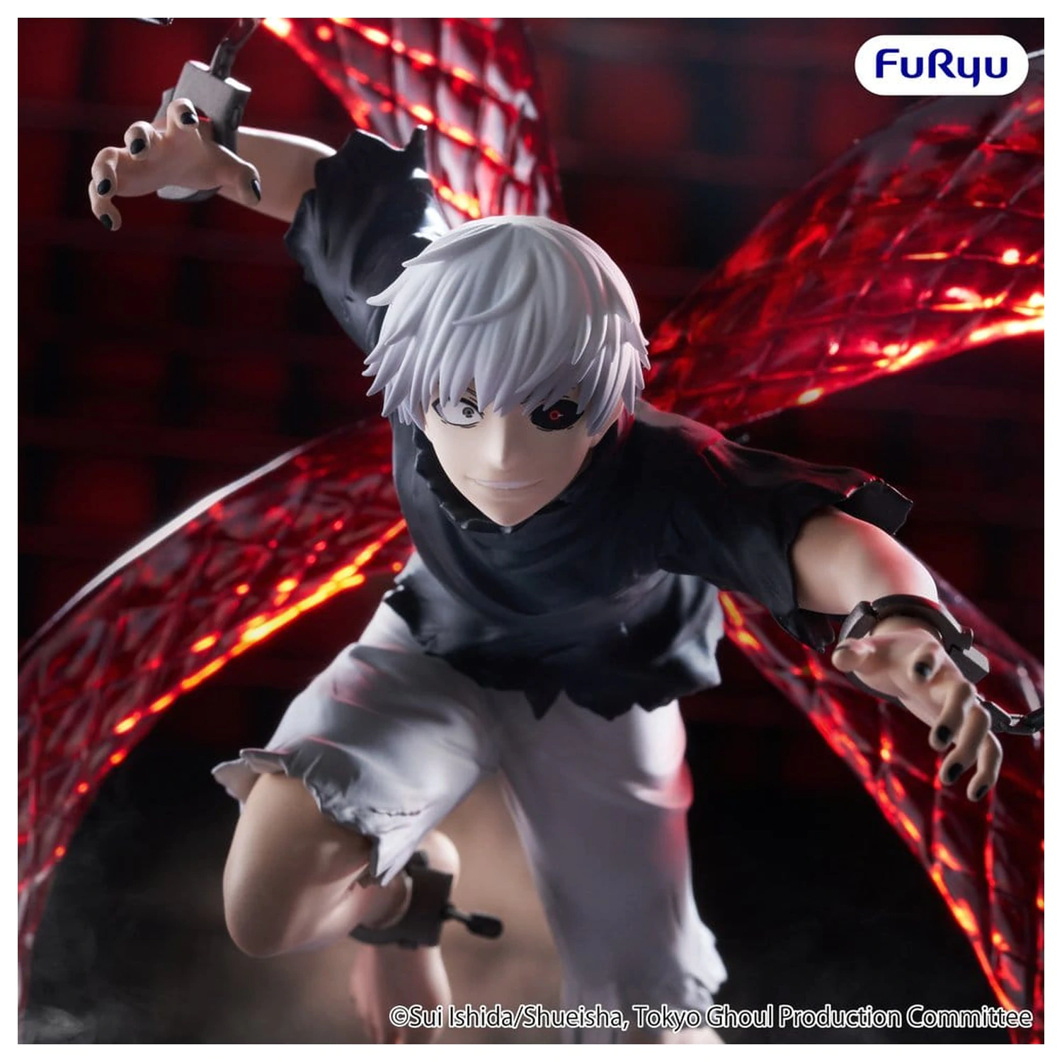 Tokyo Ghoul Muchute PVC Figure Ken Kaneki 17 cm product photo