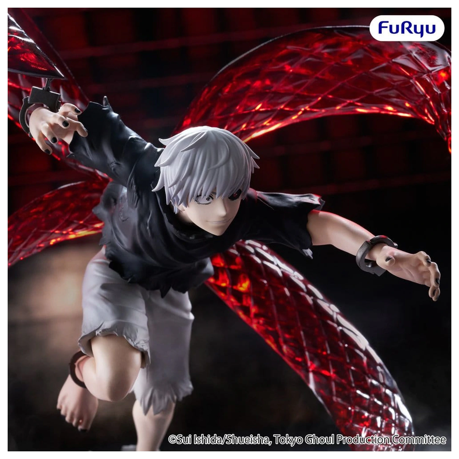Tokyo Ghoul Muchute PVC Figure Ken Kaneki 17 cm product photo