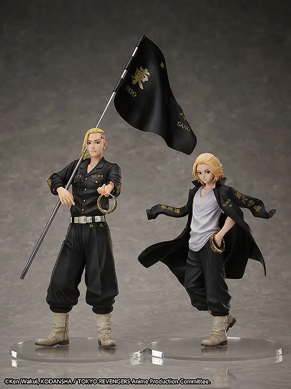 Tokyo Revengers PVC Statue & Ring Set 1/8 Ken Ryuguji 30 cm - Ring Size 19 product photo