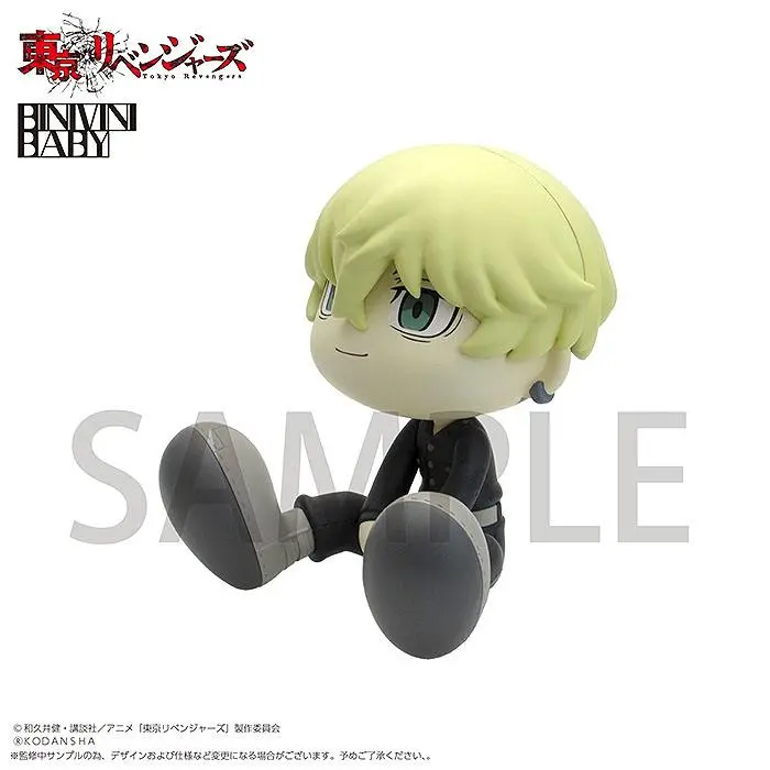 Tokyo Revengers Binivini Baby Soft Vinyl Figure Chifuyu Matsuno 12 cm product photo
