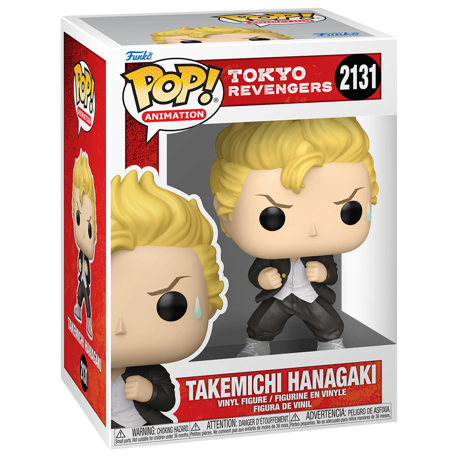 Tokyo Revengers Funko POP! Animation Vinyl Figures Takemichi Hanagaki figure product photo