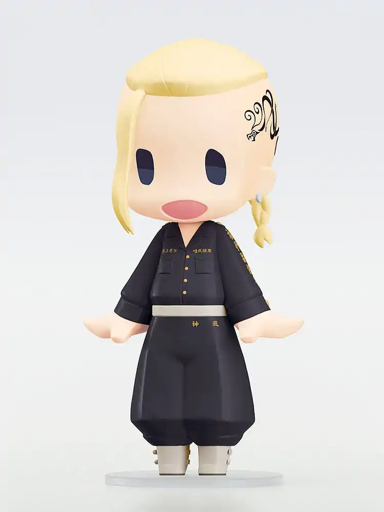 Tokyo Revengers HELLO! GOOD SMILE Action Figure Draken (Ken Ryuguji) 10 cm product photo