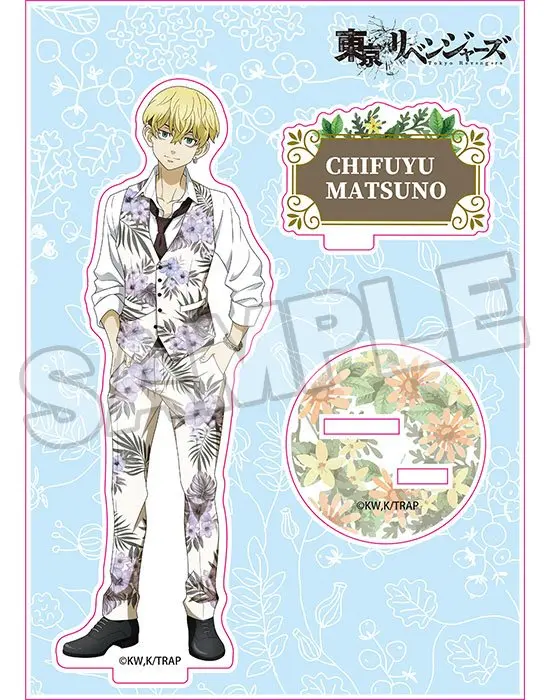 Tokyo Revengers Original Illustration Acrylic Figure Chifuyu Matsuno 14 cm product photo