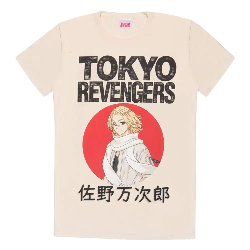 Tokyo Revengers T-Shirt Manjiro Sano Red Circle termékfotó