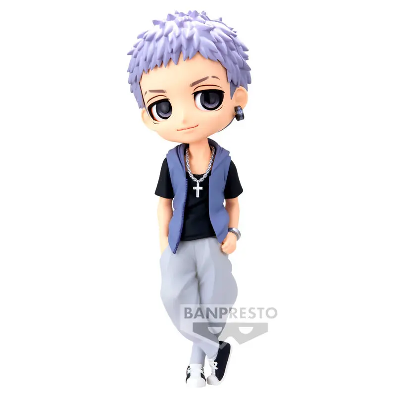 Tokyo Revengers Takashi Mitsuya Plain Clothes ver.A Q posket figure 14cm product photo