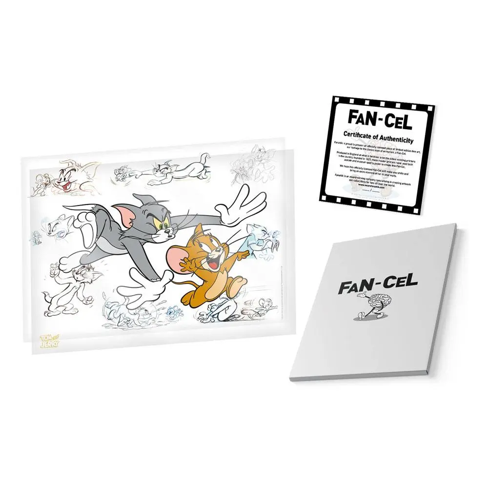Tom &amp; Jerry Art Print Limited Edition Fan-Cel 36 x 28 cm product photo