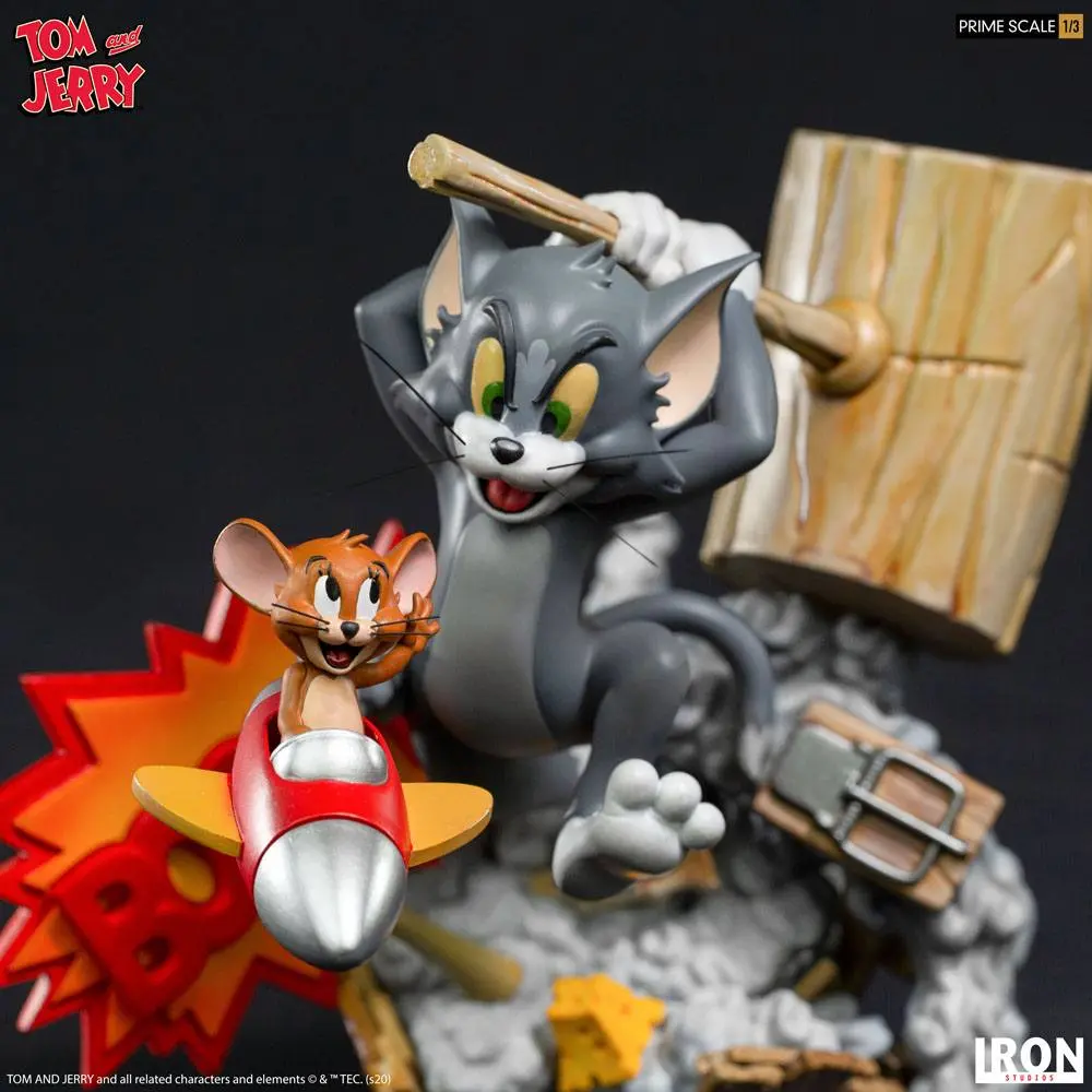 Tom &amp; Jerry Prime Scale Statue 1/3 Tom &amp; Jerry 21 cm product photo