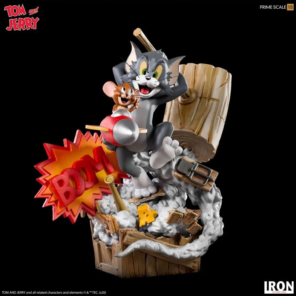 Tom &amp; Jerry Prime Scale Statue 1/3 Tom &amp; Jerry 21 cm product photo