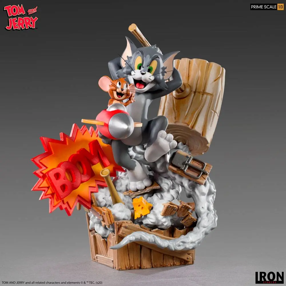 Tom &amp; Jerry Prime Scale Statue 1/3 Tom &amp; Jerry 21 cm product photo