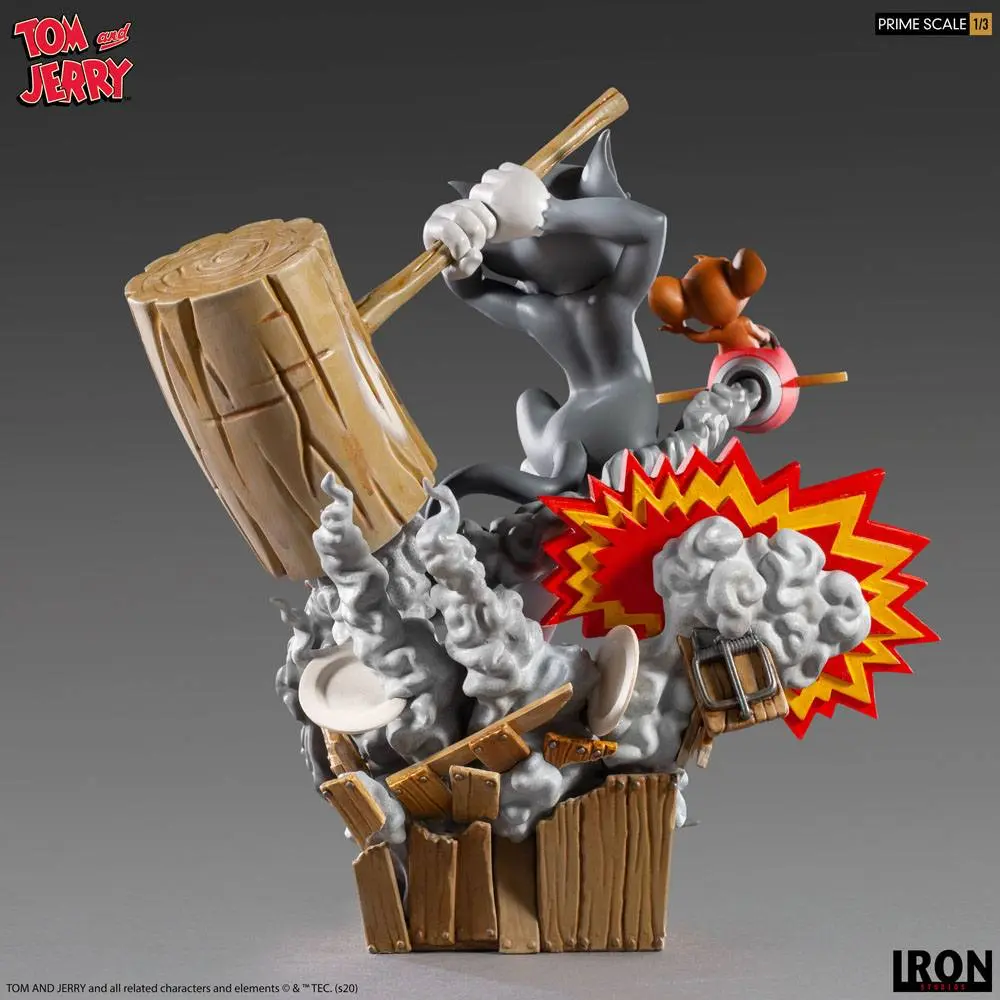 Tom &amp; Jerry Prime Scale Statue 1/3 Tom &amp; Jerry 21 cm product photo