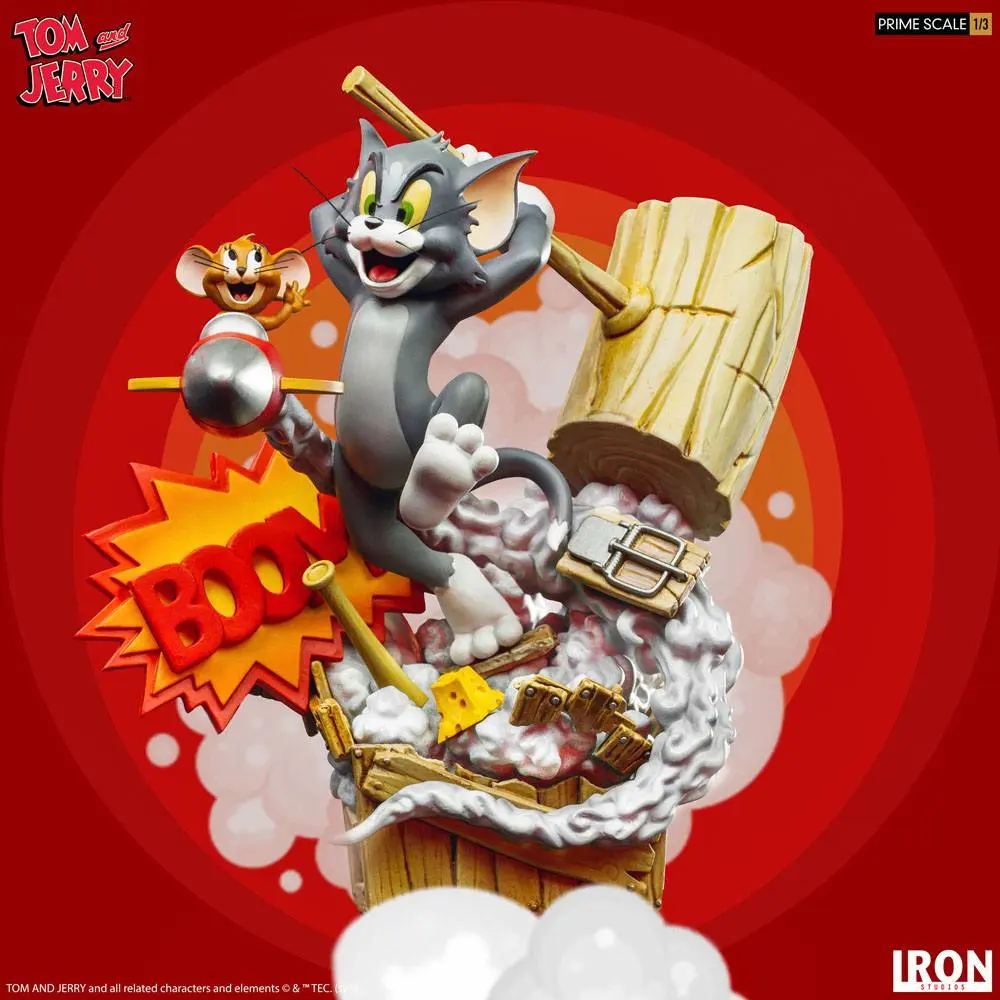 Tom &amp; Jerry Prime Scale Statue 1/3 Tom &amp; Jerry 21 cm product photo
