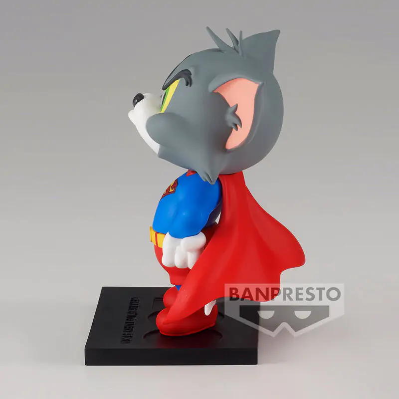 Tom and Jerry 100th Anniversary Warner Bross Tom as Superman figure 8cm product photo