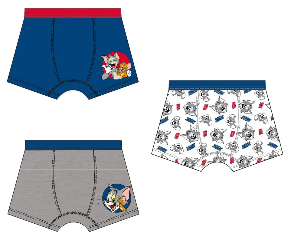 Tom and Jerry Kids' Boxer Shorts 3-Pack 122/128 cm product photo