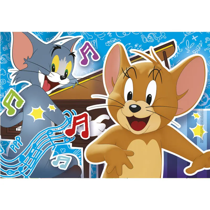 Tom and Jerry puzzle 3x48pcs product photo