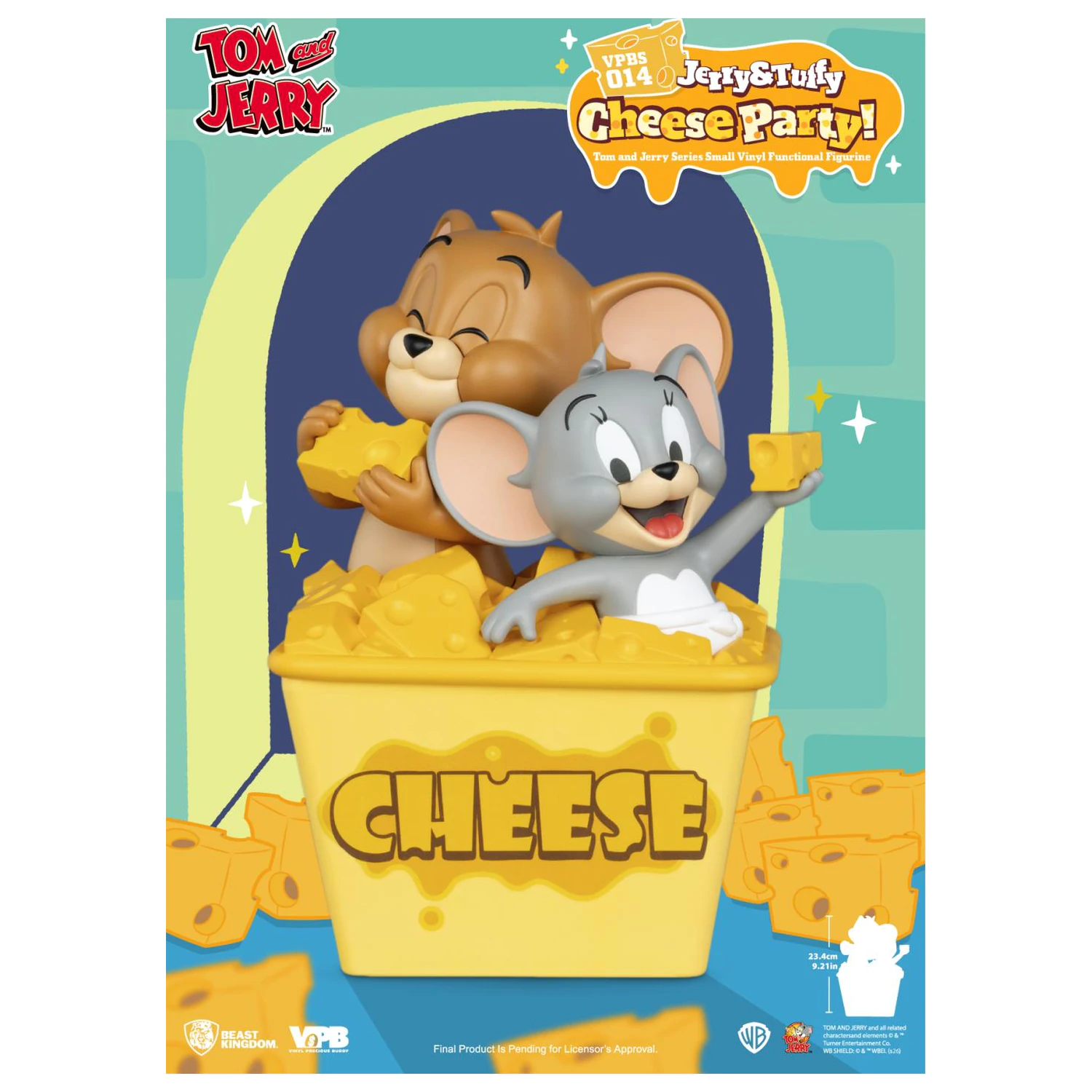 Tom & Jerry "Jerry & Tuffy Cheese Party" Bank 23.4 cm product photo