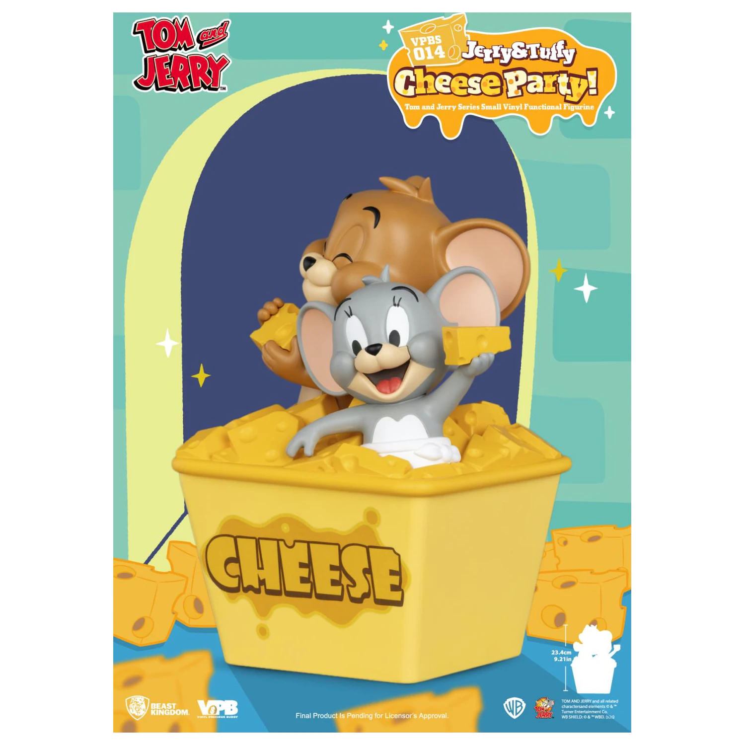 Tom & Jerry "Jerry & Tuffy Cheese Party" Bank 23.4 cm product photo