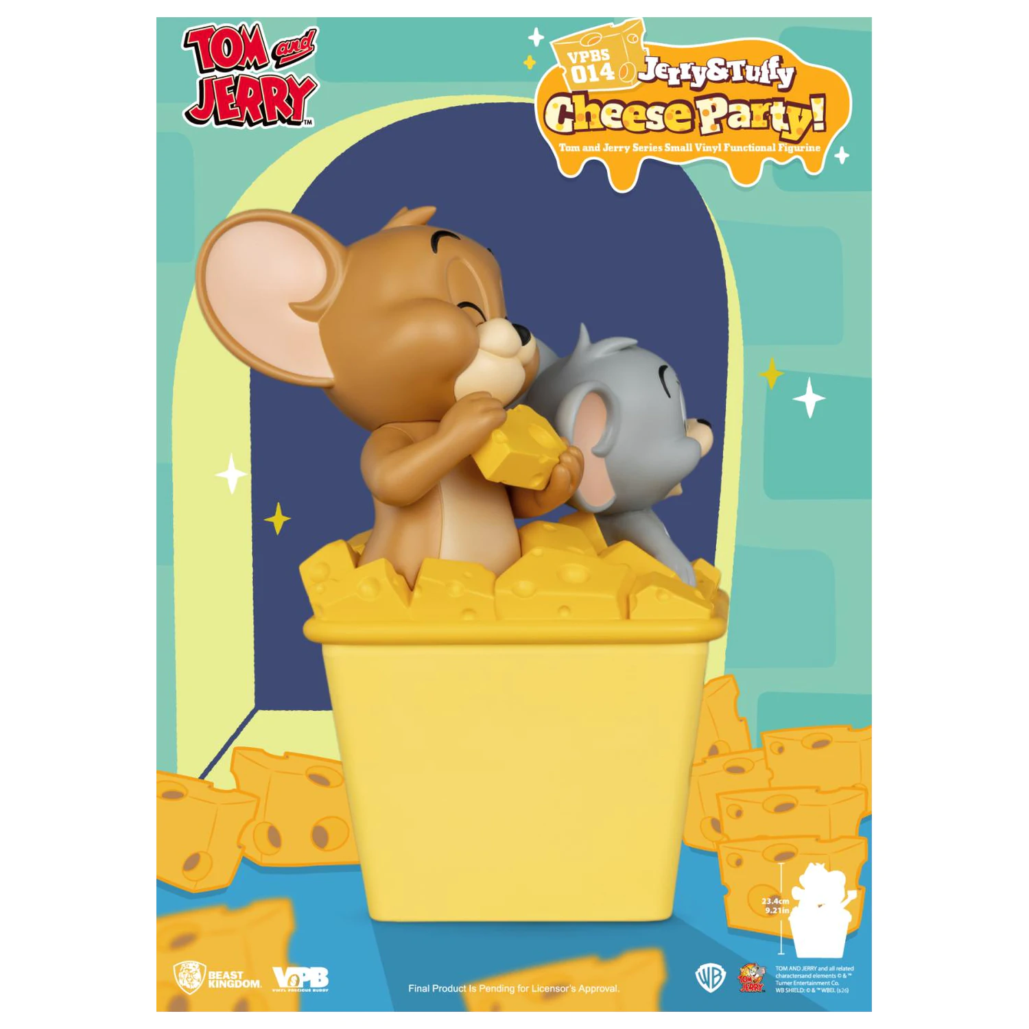 Tom & Jerry "Jerry & Tuffy Cheese Party" Bank 23.4 cm product photo