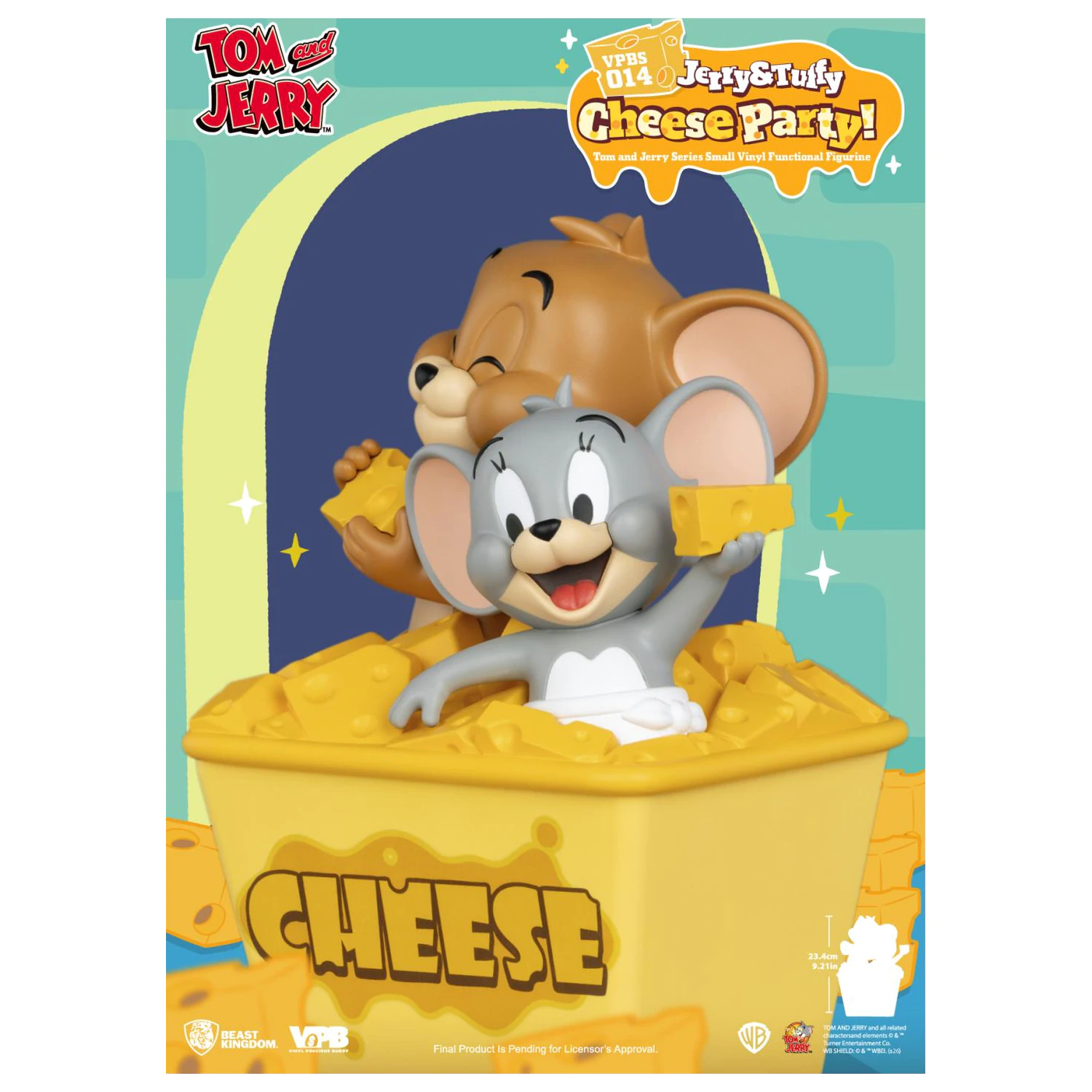 Tom & Jerry "Jerry & Tuffy Cheese Party" Bank 23.4 cm product photo