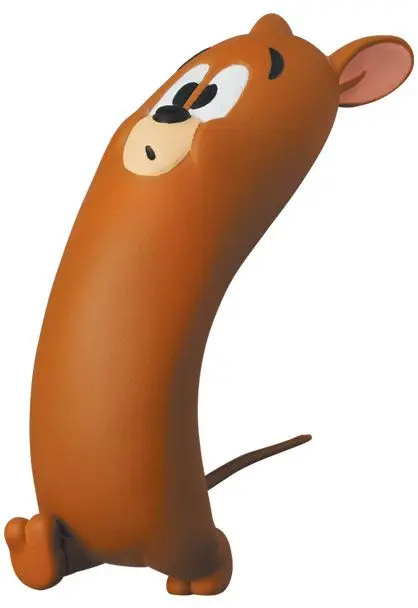 Tom &amp; Jerry UDF Series 3 Mini Figure Jerry (Sausage) 6 cm product photo