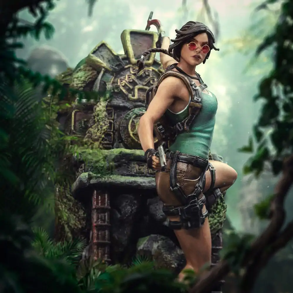 Tomb Raider Deluxe Art Scale Statue 1/10 Lara Croft 36 cm termékfotó