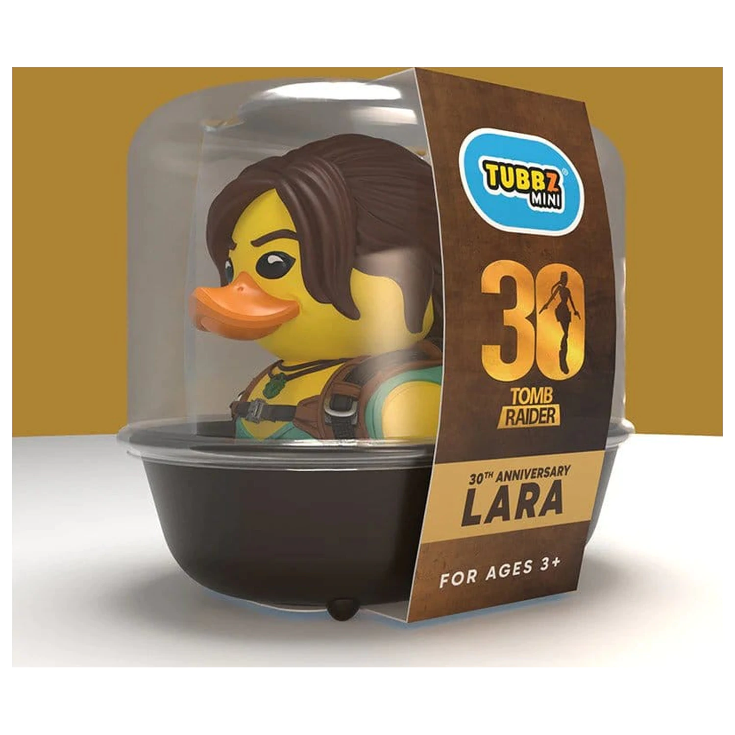 Tomb Raider Tubbz Mini PVC Figure Lara (30th Anniversary) 5 cm        product photo