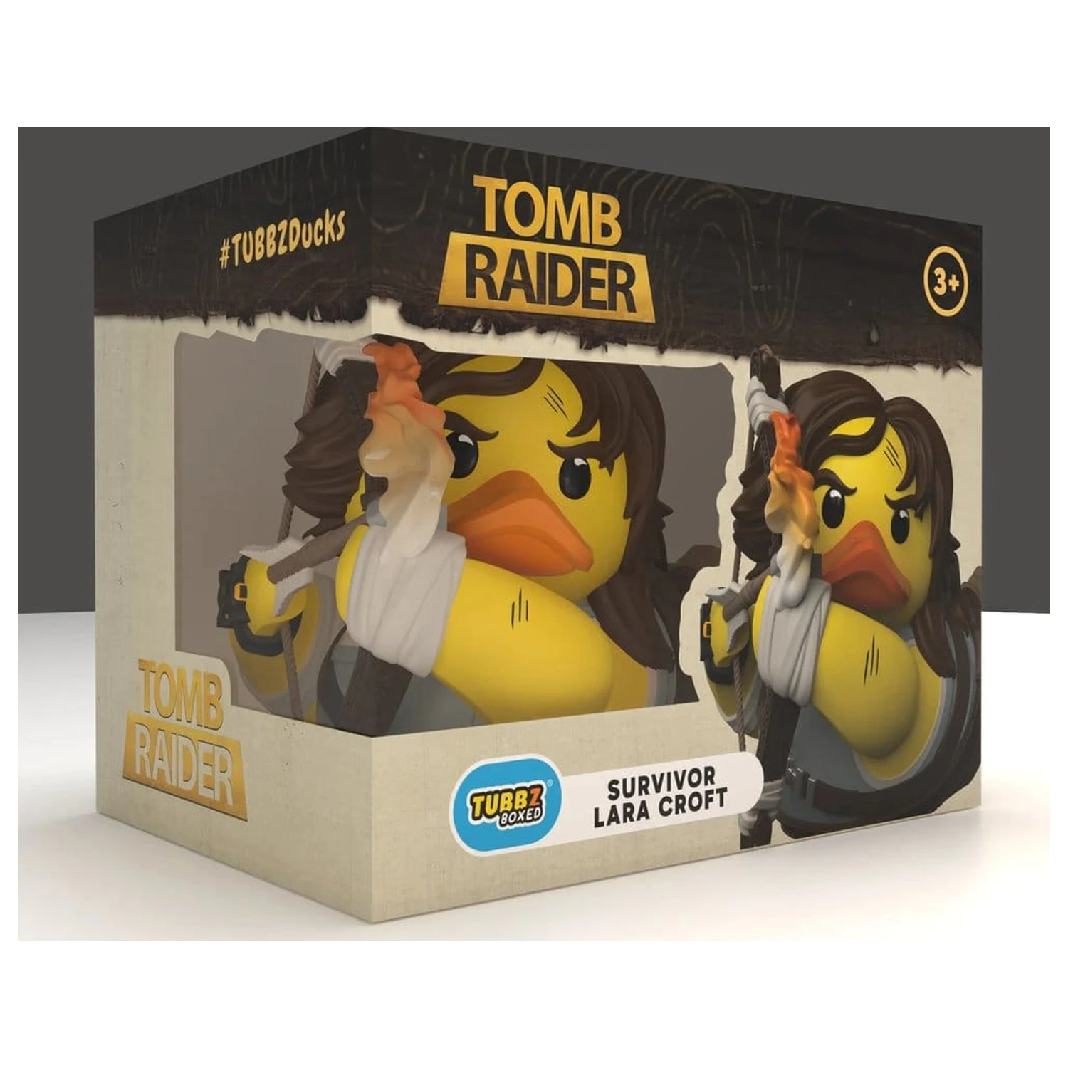 Tomb Raider Tubbz PVC Figure Lara Croft (Survivor) Boxed Edition 10 cm  product photo