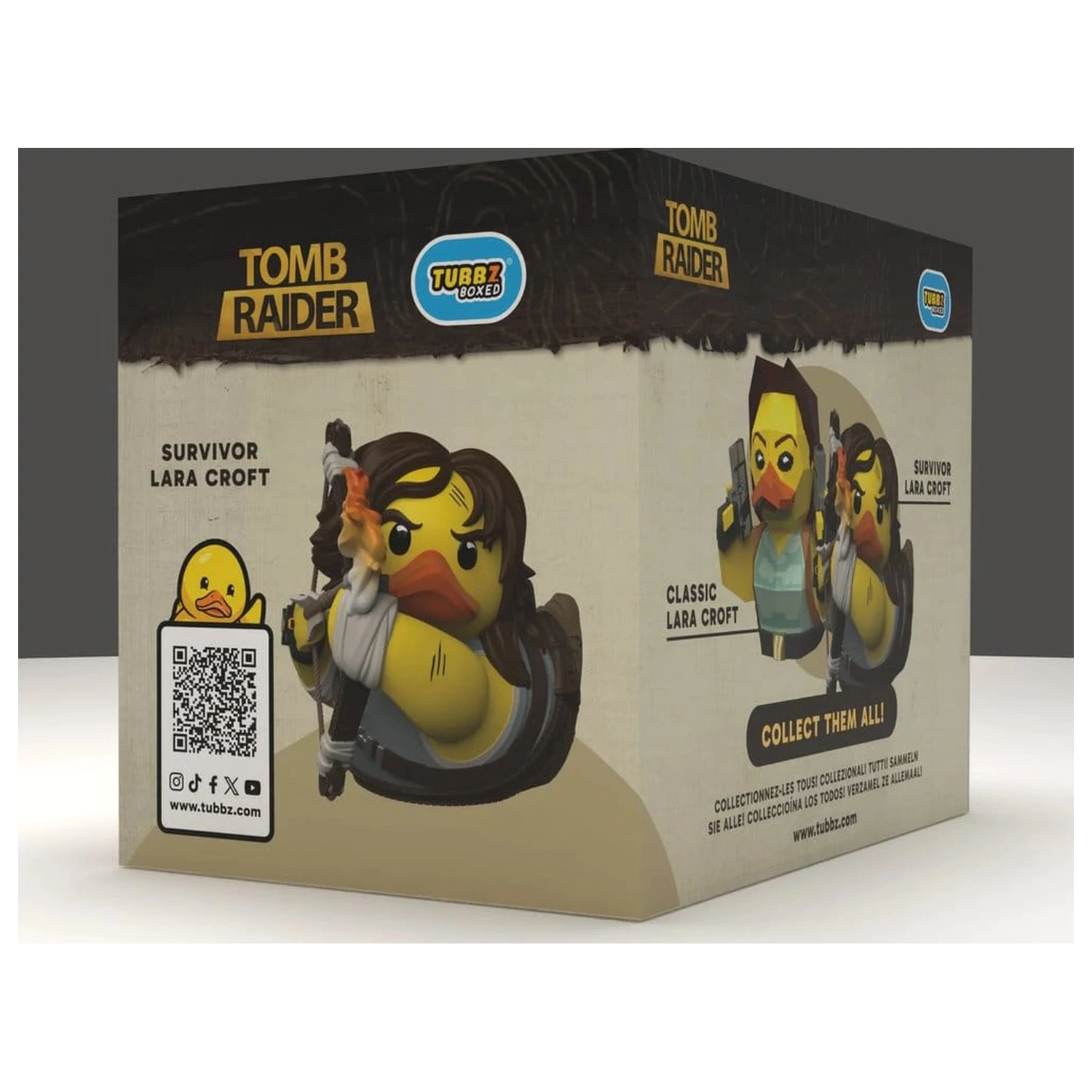 Tomb Raider Tubbz PVC Figure Lara Croft (Survivor) Boxed Edition 10 cm  product photo