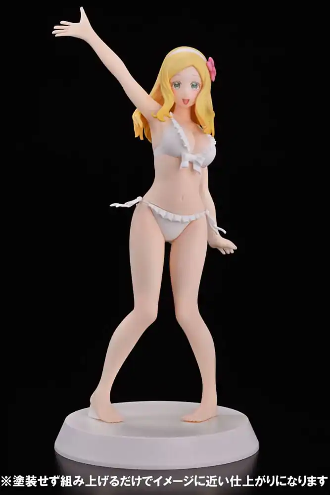 Tomo-chan Is a Girl! Summer Queens Assemble Heroines PVC Statue 1/8 Carol Olston Figure Kit Ver. 22 cm product photo