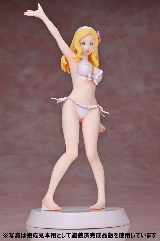 Tomo-chan Is a Girl! Summer Queens Assemble Heroines PVC Statue 1/8 Carol Olston Figure Kit Ver. 22 cm product photo